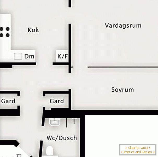 Plan de apartamento