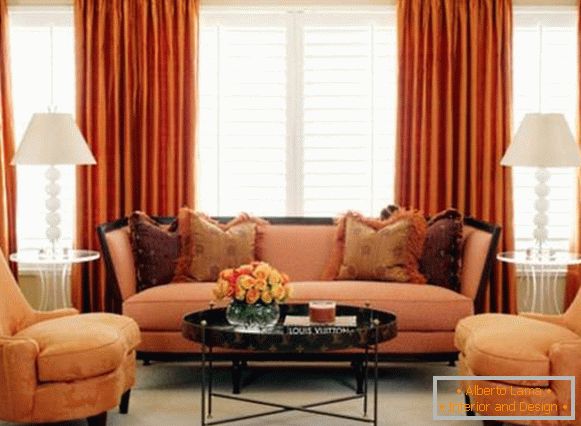 Hacer una pequeña sala de estar: elija el esquema de color