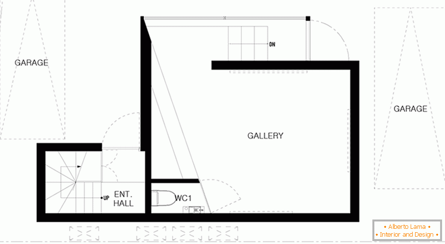 El diseño de una pequeña casa de estudio