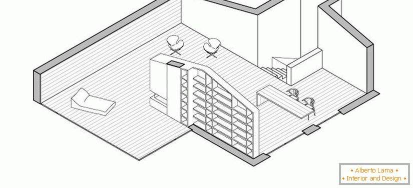 Disposición y equipamiento del tercer nivel de la mansión MP