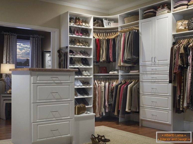 El diseño del vestidor: fotos de las mejores soluciones de