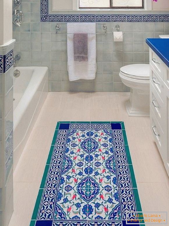 Baño acabado azulejos foto diseño