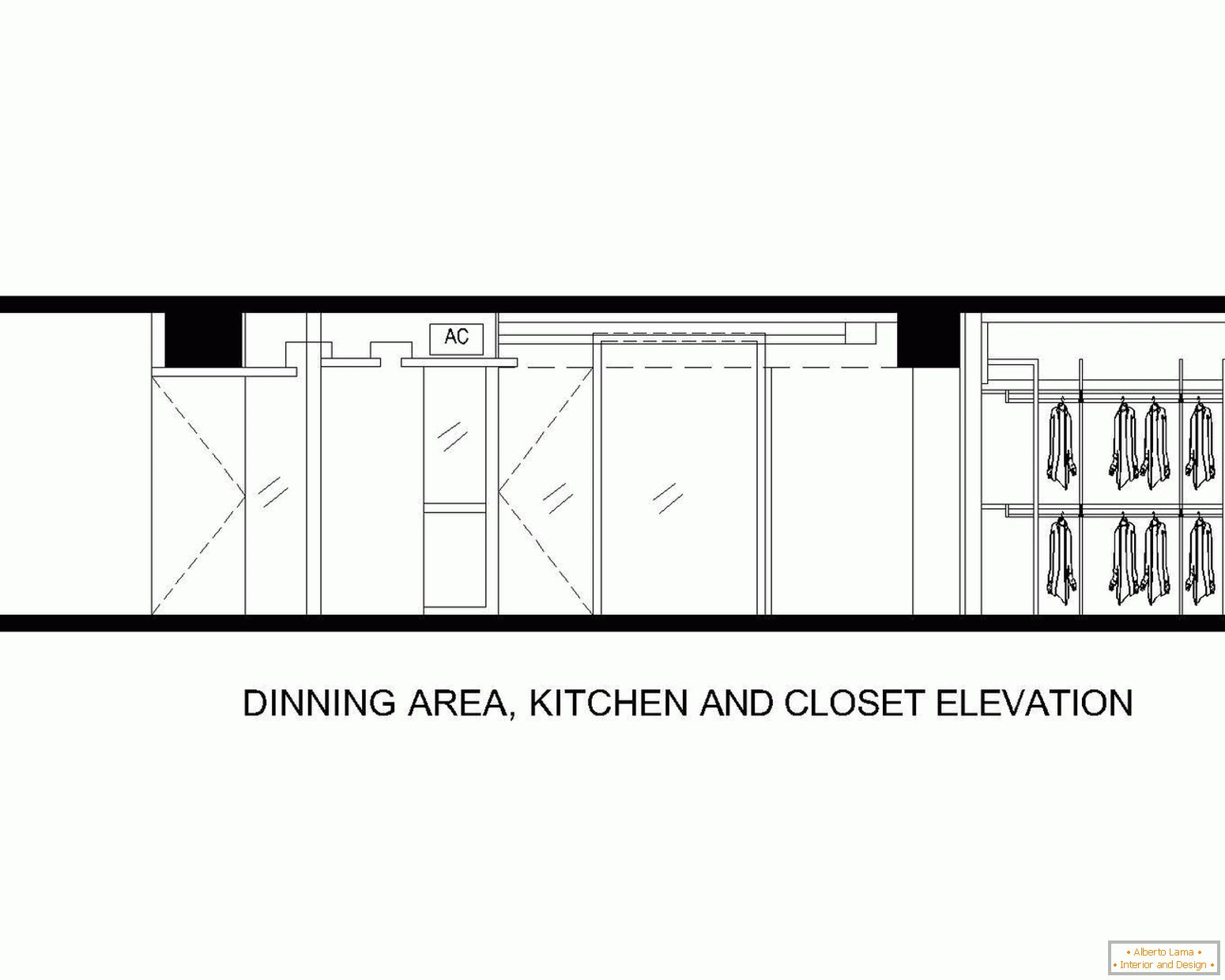 Diseño de comedor, cocina y baño