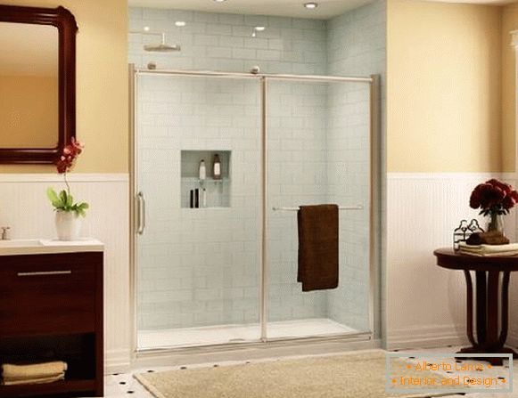 puertas corredizas de vidrio para ducha, foto 1