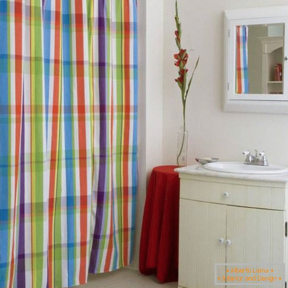cortina para tela de baño, foto 1