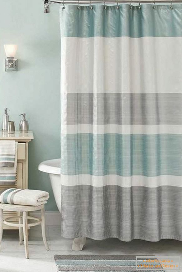cortina para la tela del baño, foto 3