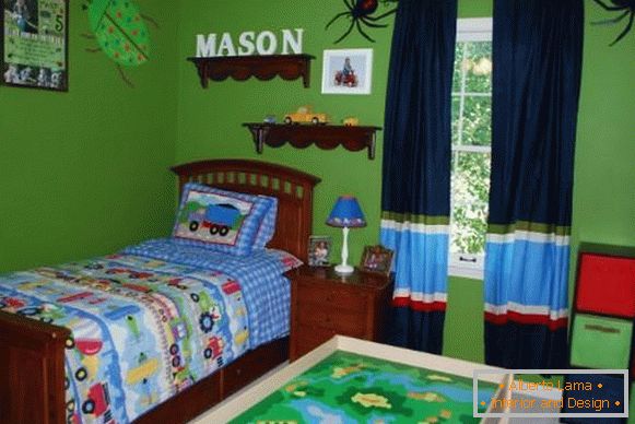 cortinas de habitaciones para niños para niños foto de diseño, foto 29