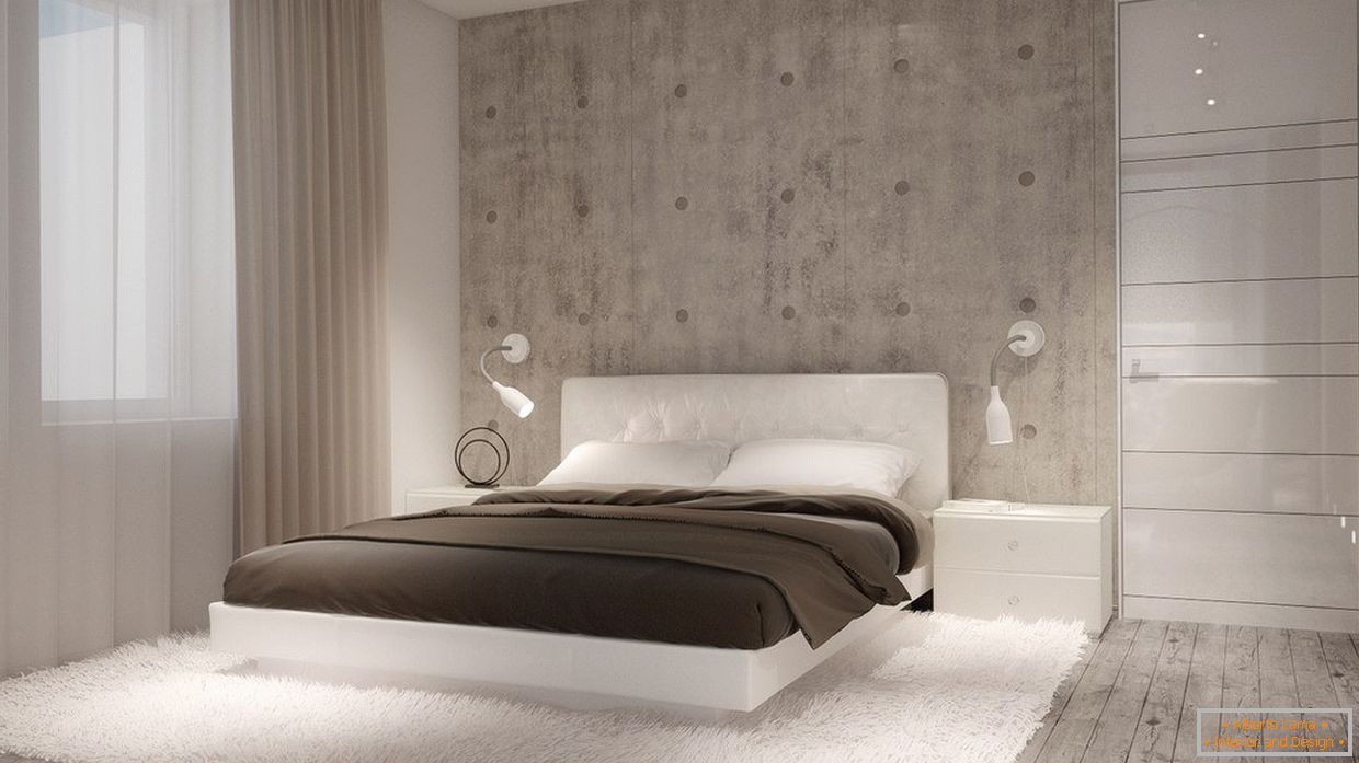 Dormitorio en estilo moderno
