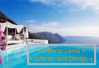 Arquitectura moderna: el hotel boutique San Antonio en la isla de Santorini