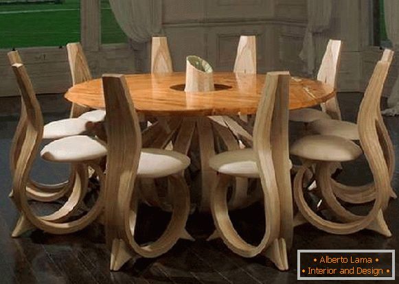 muebles de diseño moderno de madera, foto 10