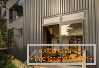 Residencia moderna en los bosques de Nueva Zelanda