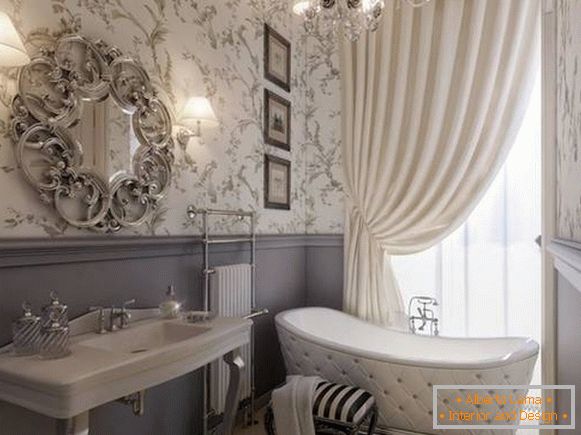 lámpara de pared para baño en estilo clásico, foto 29