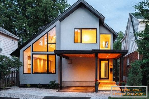 Arquitectura moderna: el diseño de una casa privada