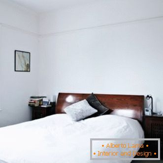 Dormitorio en el estilo del minimalismo - 70 fotos del