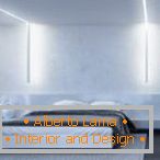 Dormitorio en el estilo del minimalismo - 70 fotos del