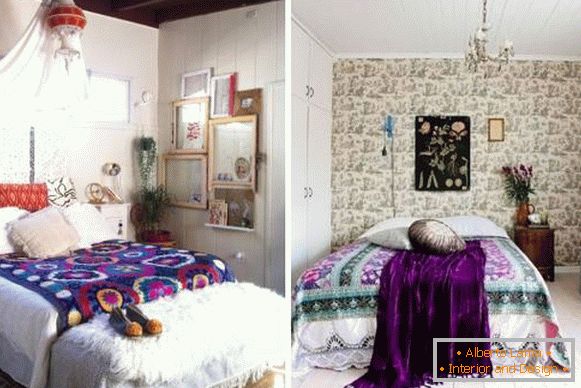 Dormitorio en estilo Boho - fotos de las mejores ideas