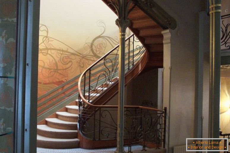 Art Nouveau en el interior 2017
