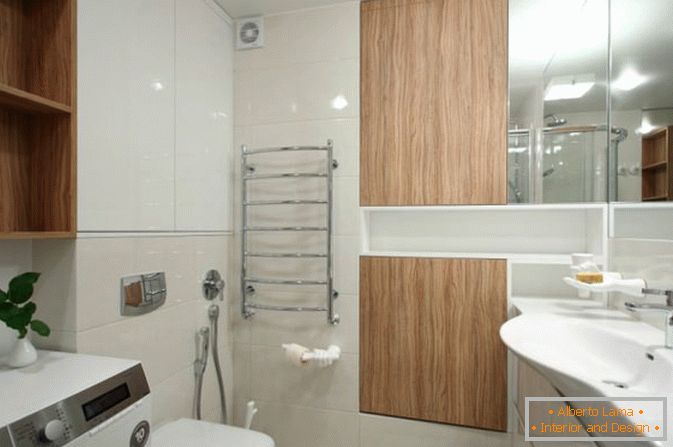 Cuarto de baño elegante apartamento de una habitación