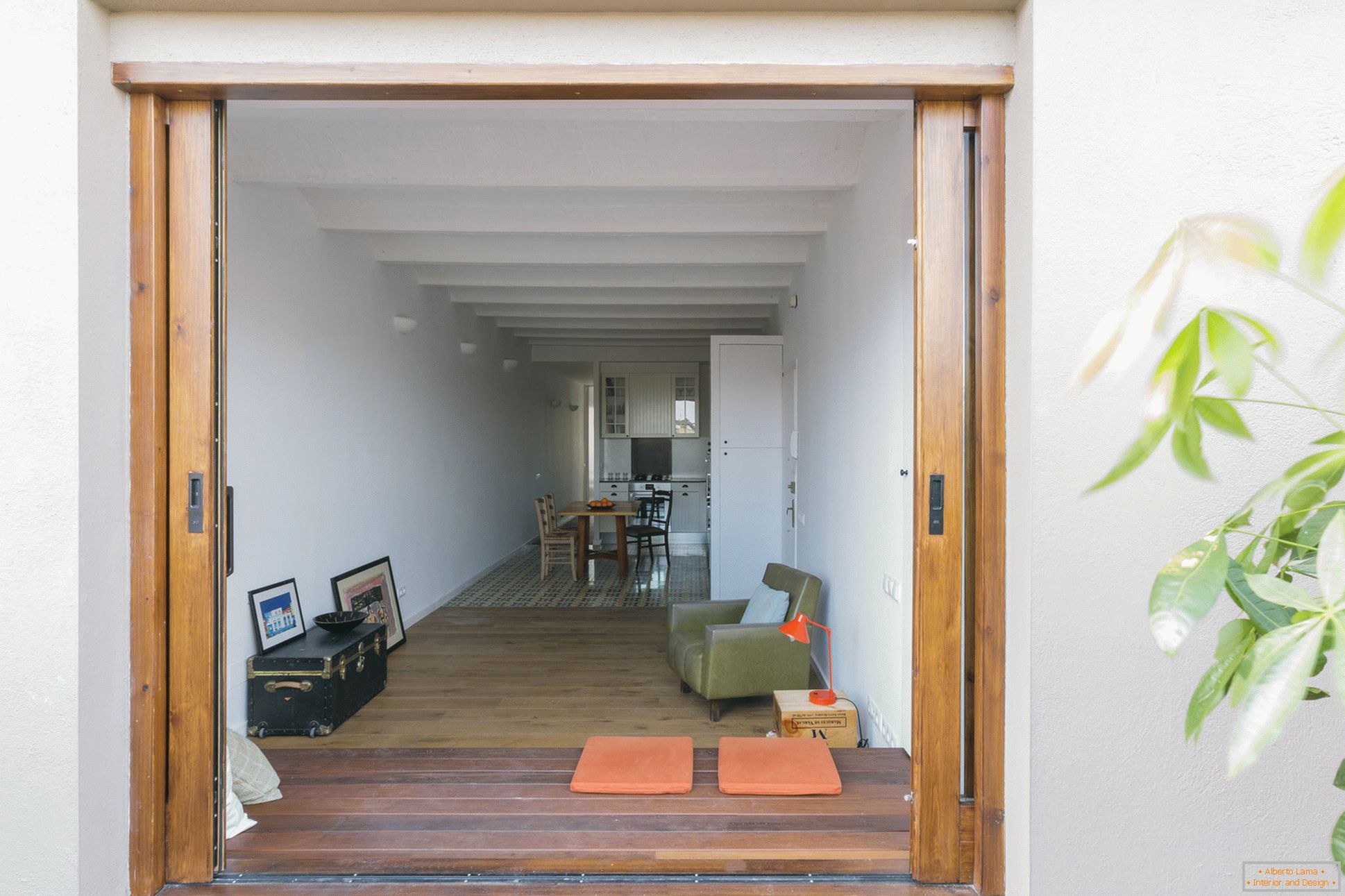 Diseño interior de un pequeño apartamento en Barcelona