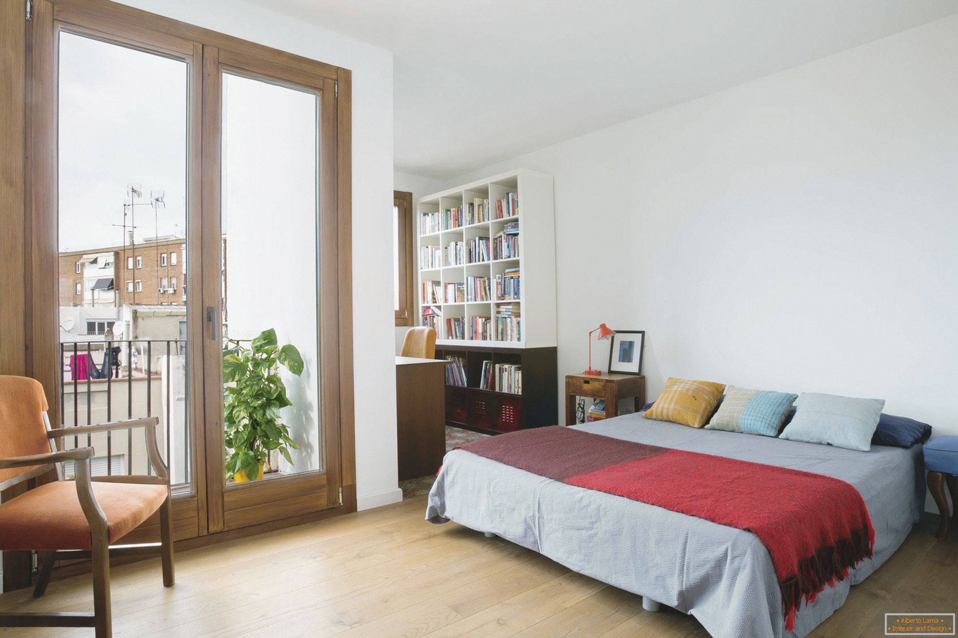 Diseño interior de un pequeño apartamento en Barcelona