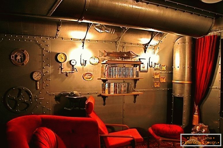 Interior de Steampunk