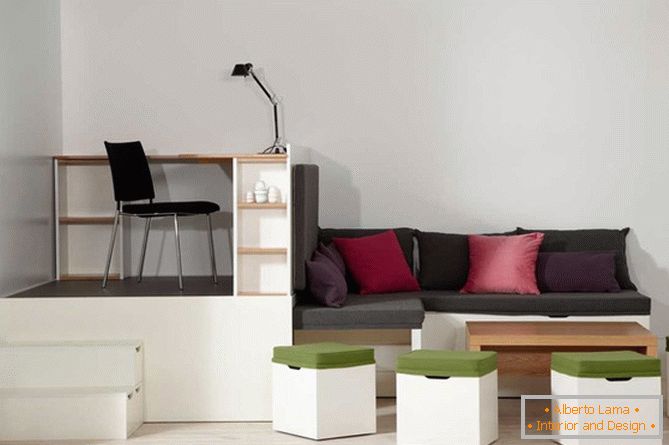 Muebles-transformador para sala de estar - foto 2