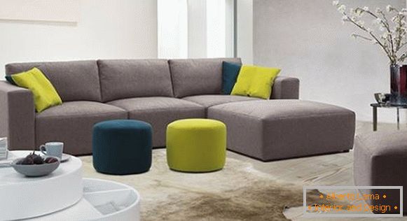 Mobiliario tapizado - sofás de esquina modulares