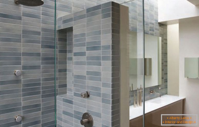 tile-bathroom-with-rustic-bathroom-tile-design-ideas-and-modern-bathtub-also-simple