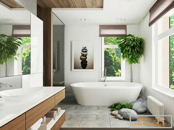 baño en una foto de diseño de una casa privada, foto 3