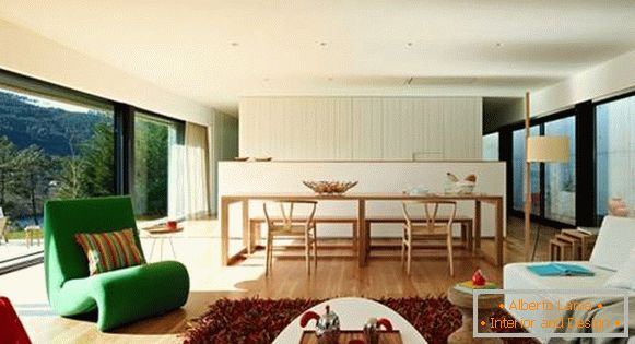 El mejor diseño de la sala de estar en un estilo moderno