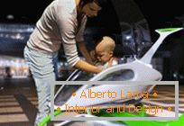 Divertido coche de bebé del diseñador Amir Labidi