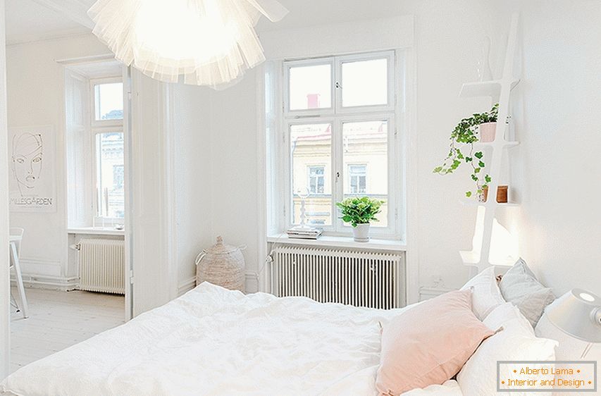 Elegante interior de un apartamento sueco