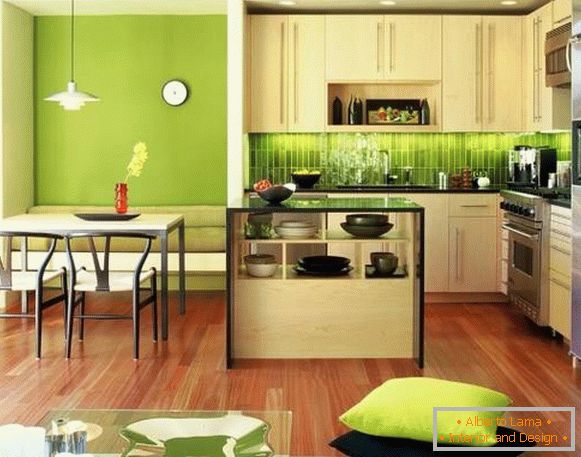 verde-pared-en-la-cocina